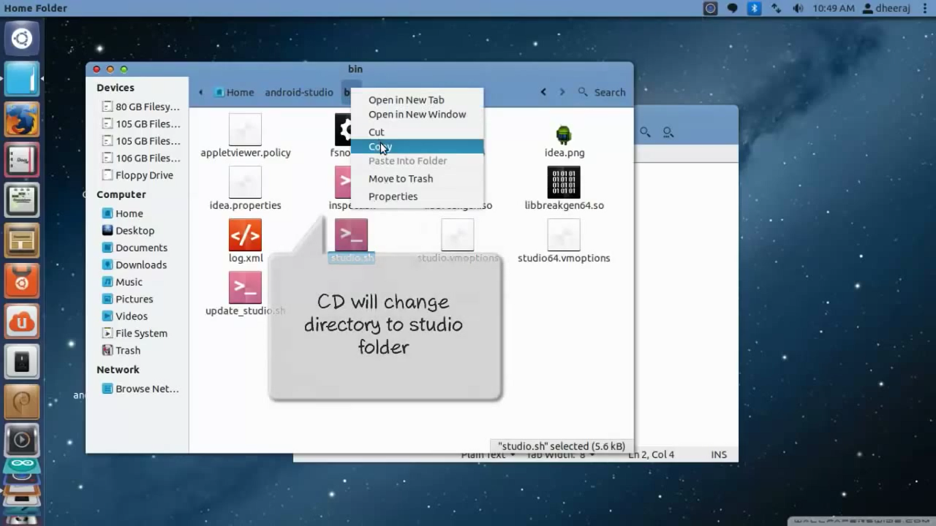 Install Android Studio In Linux/Ubuntu(in 9 steps 